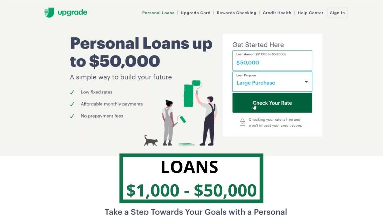Upgrade Personal Loan Apply